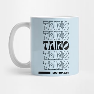 Taino Retro Font Mug